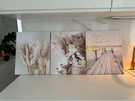 Trilogie Wandbilder NEU 120x50