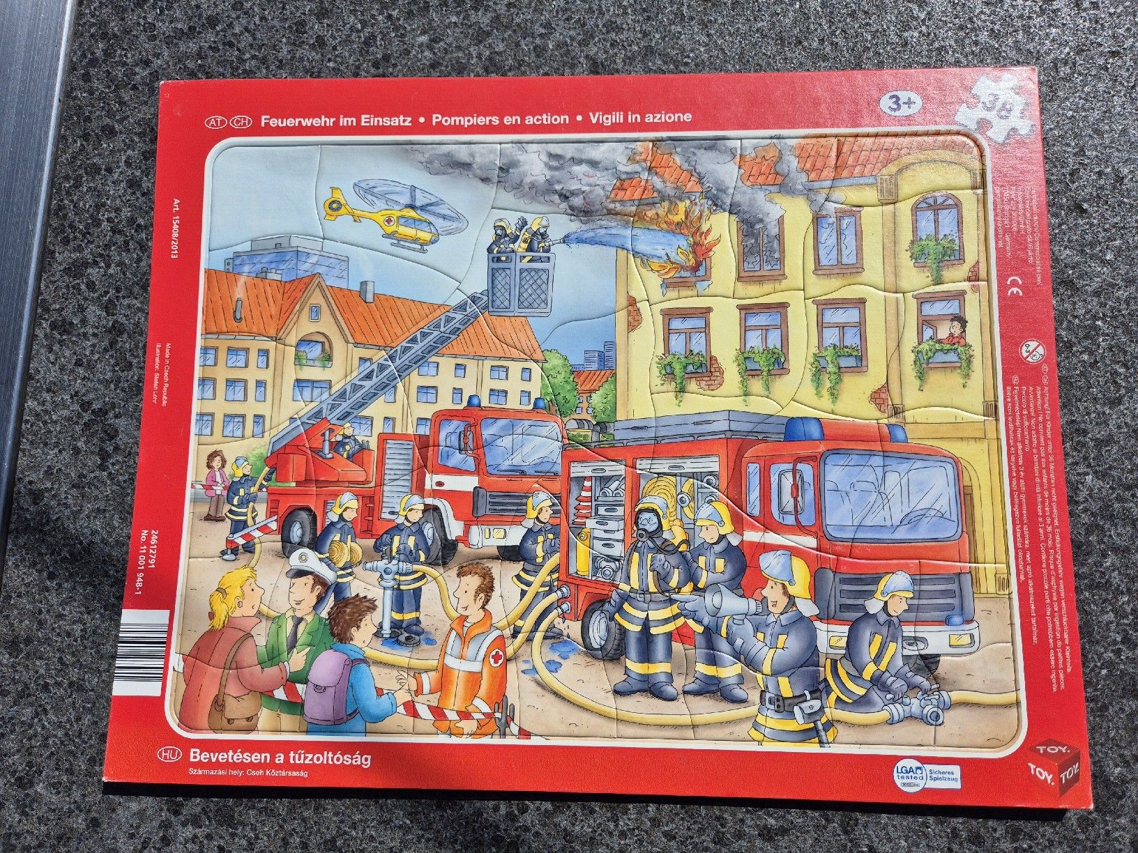 Puzzle: Puzzle Feuerwehr 38 Teile – Usato da Stansstad venduto da Kyra014