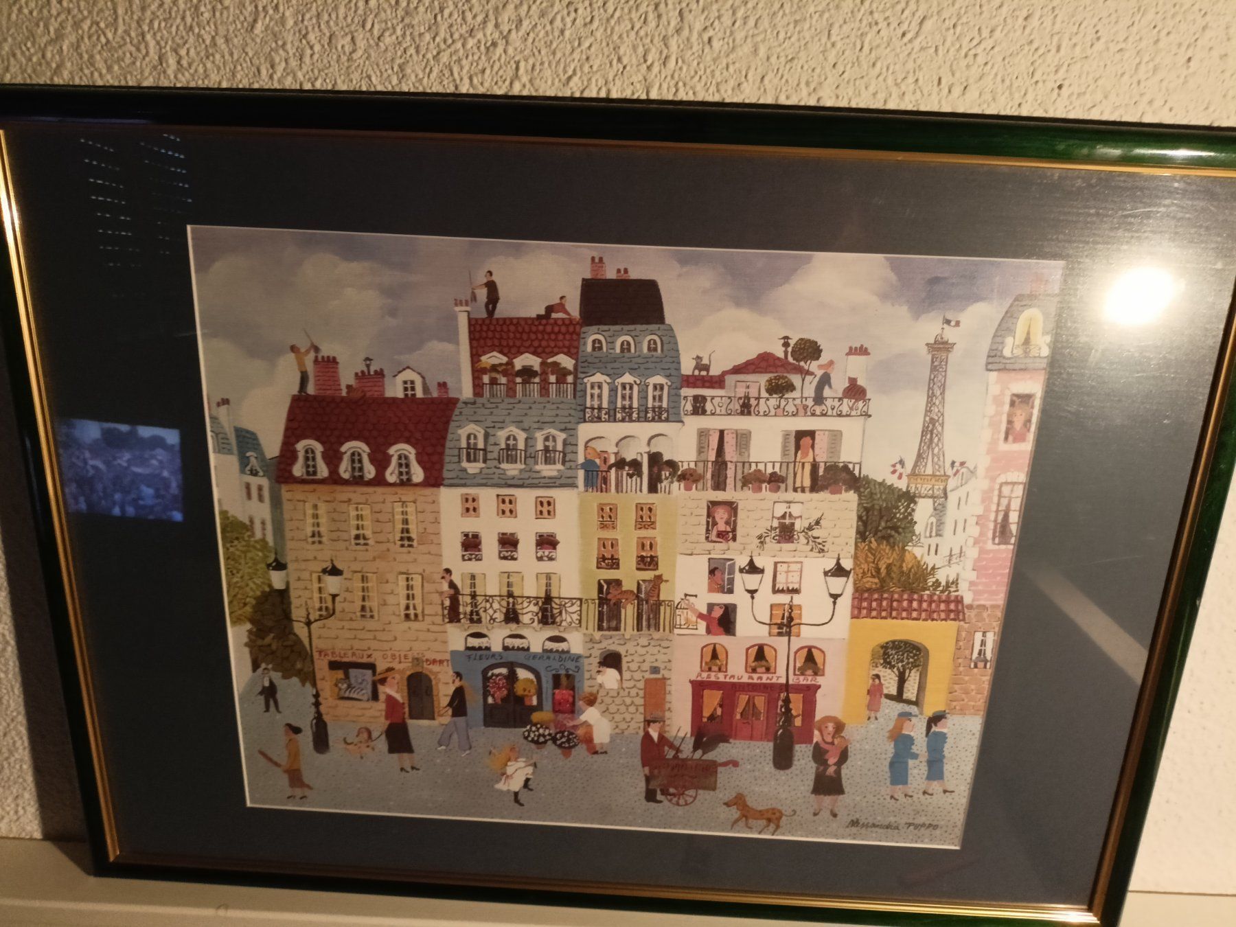 Lavagne: tableau de la ville de paris – Usato da GENEVE venduto da goldforall 7