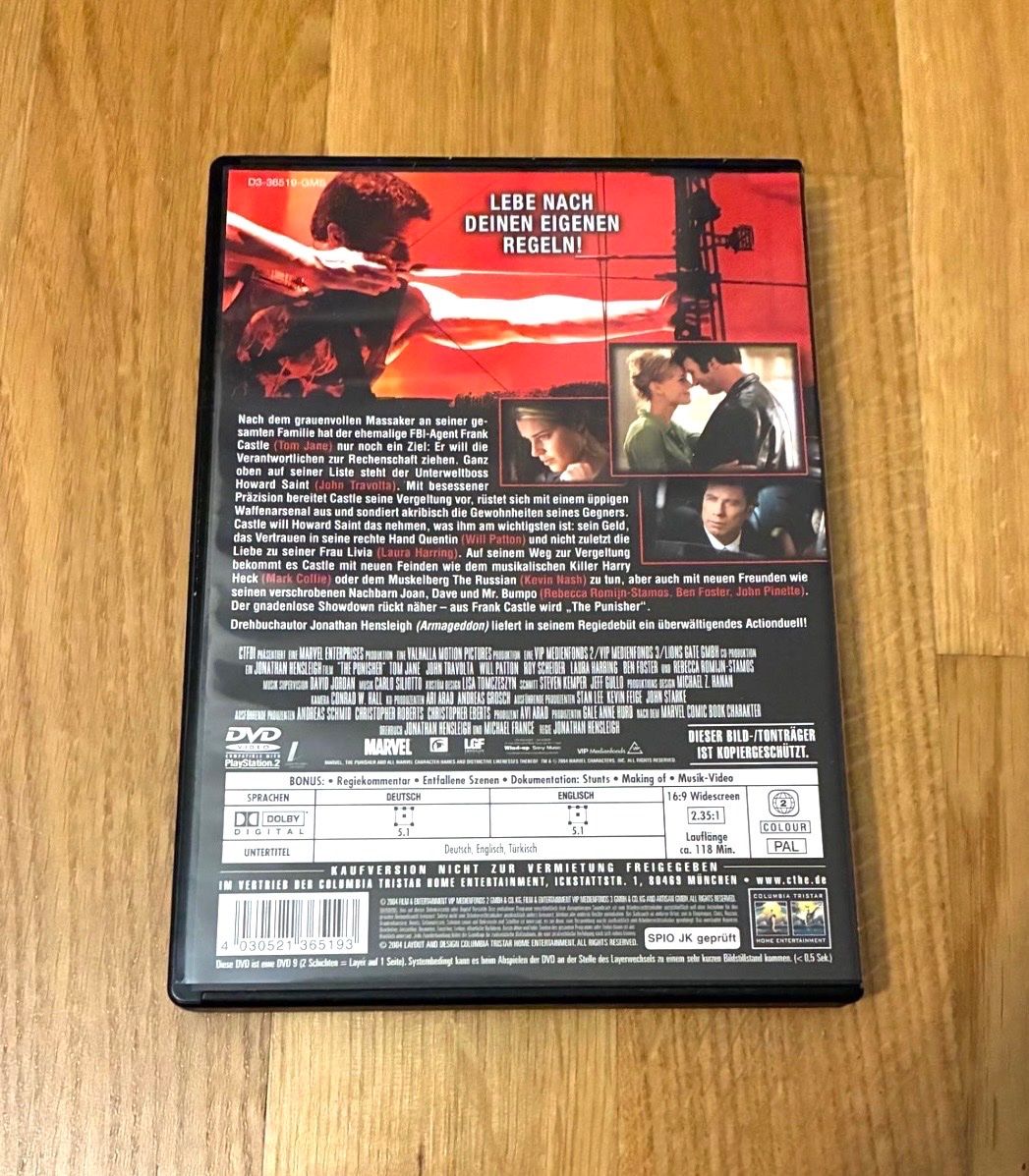 Alle DVDs: The Punisher / Extended Version – Gebraucht aus Bern von RageMM87 1