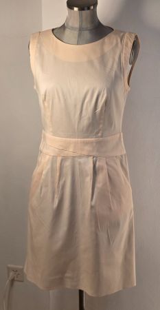 36 S HUGO BOSS leichtes ETUIKLEID Sommerkleid Baumw.stretch