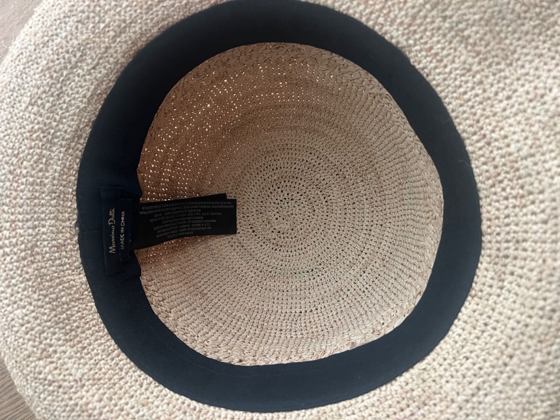 Massimo Dutti Copricapi, berretti & cappellini: MASSIMO DUTTI Raphiahut Sommerhut, NEU, Einheits-Gr. – Nuovo e nell'imballaggio originale da Zürich venduto da methee1107 4