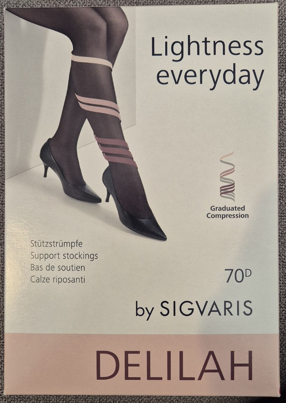 Sigvaris Calze & Collant: Collants de soutien grossesse – Nuovo (secondo la descrizione) da Farvagny-le-Grand venduto da ann_t5br
