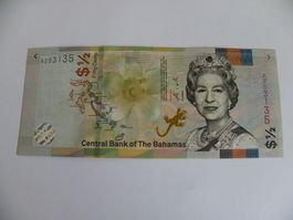 Bahamas 1/2 Dollar 2019, P-76Aa, New 2019, UNC