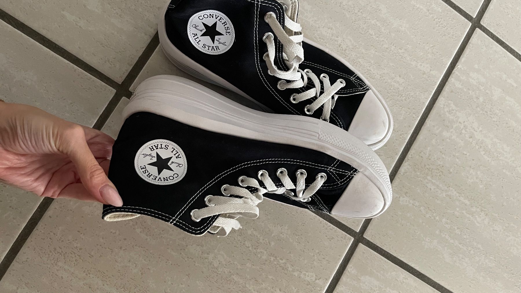 Converse Herrenschuhe: Converse All Star Move Plateau, Grösse 42 – Neu (gemäss Beschreibung) aus Lausen von sim_hgp6 7