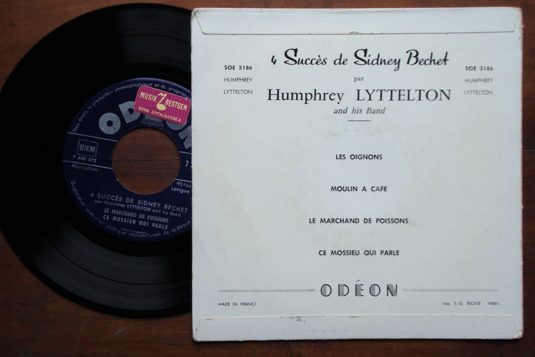 Dischi in vinile: HUMPHREY LYTTELTON - OIGNONS - TRAD JAZZ – Usato da Bern venduto da Uli_10_11 1