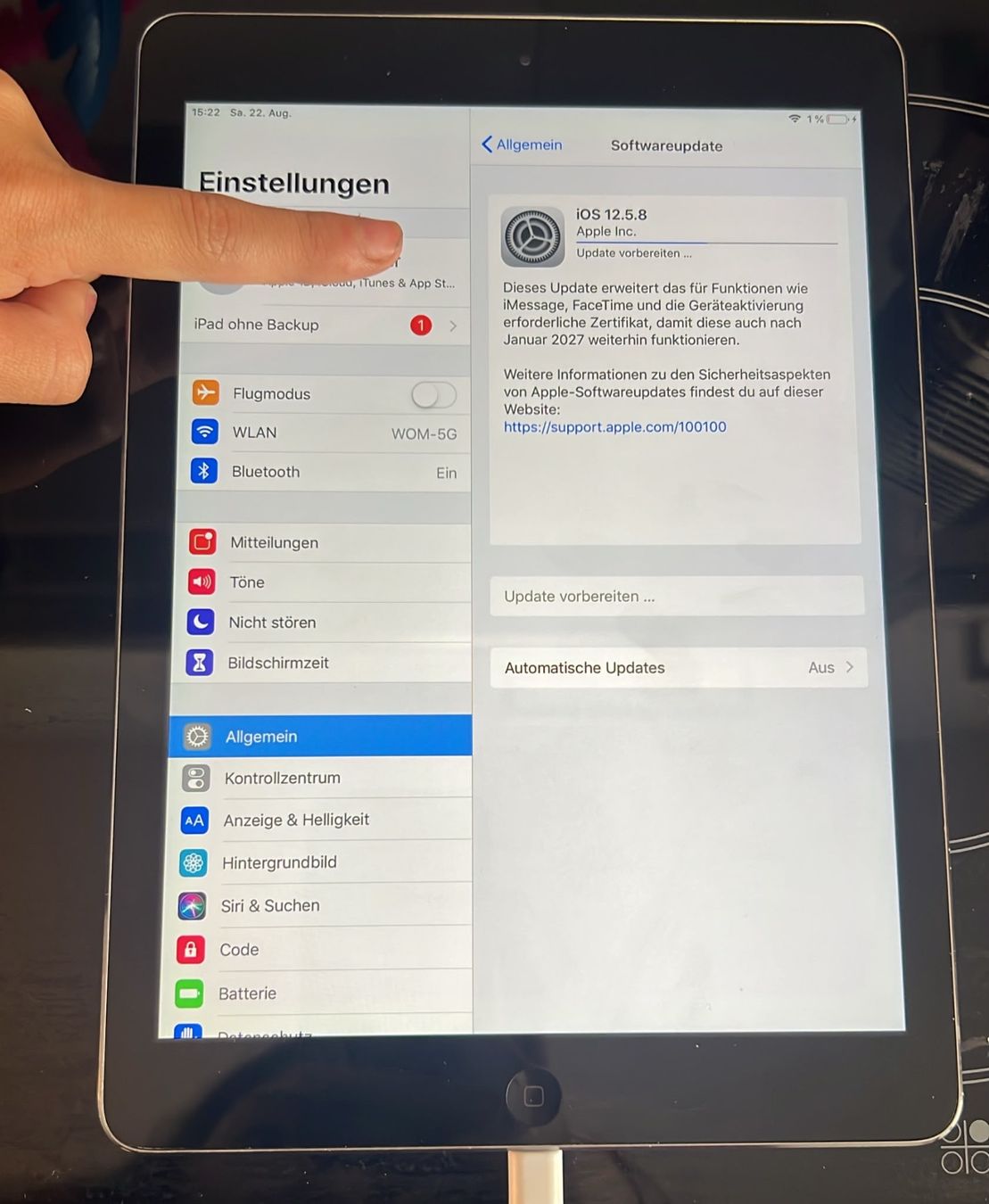 Apple Tablet PC:  Ipad – Gebraucht aus Rümlang von DuDuGess 2