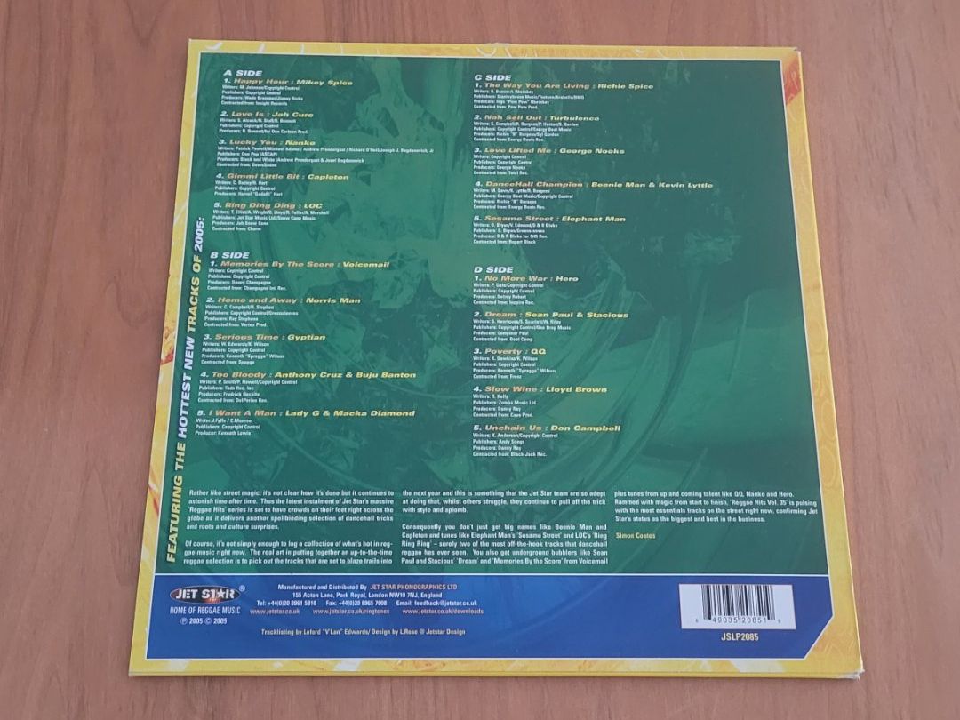 Vinyles: DLP  Reggae Hits 35 – D'occasion à Martigny par MZ-67 1