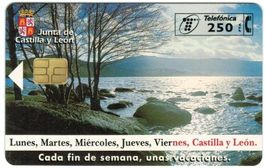 Privat Telefonkarte Spanien Castilla y León