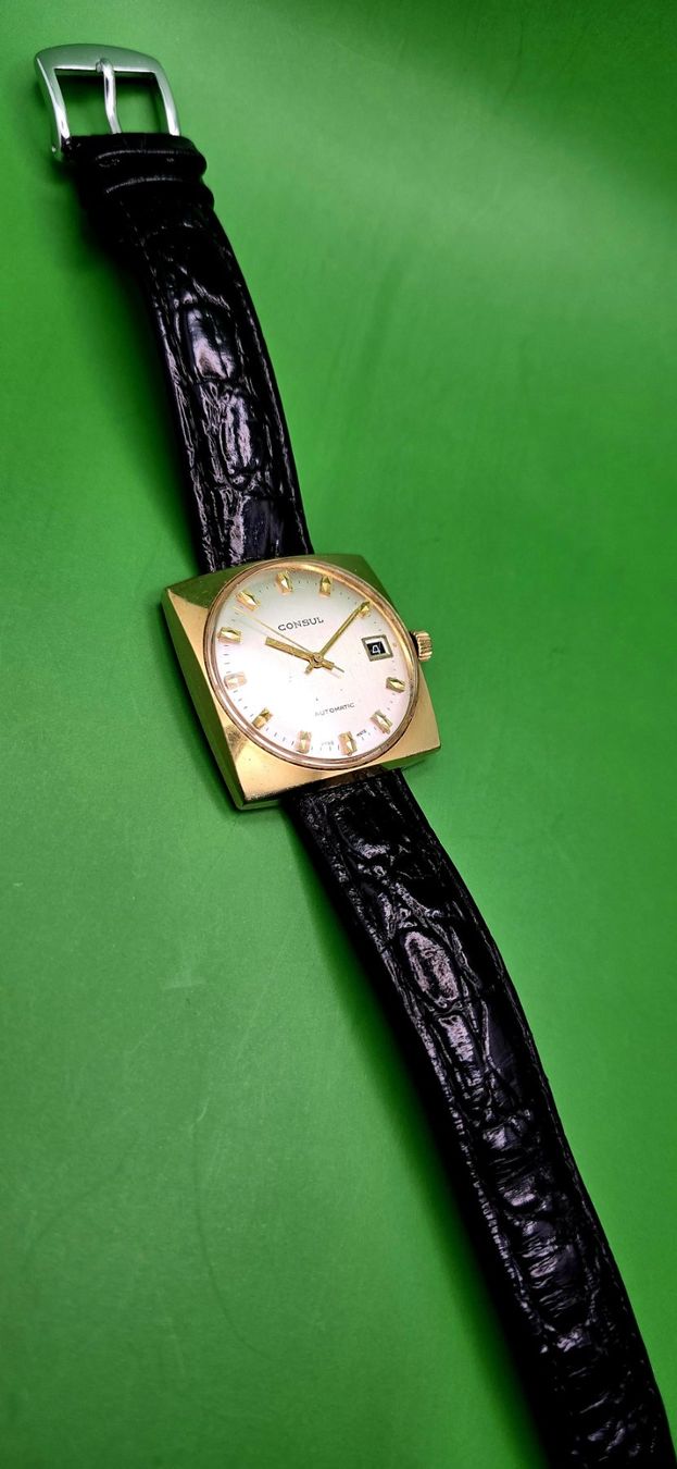 Omega Uhren: CONSUL AUTOMATIC DATE SWISS MADE MUTTERGESELLSCHAFT VON MAUR – Gebraucht aus Neftenbach von Taschen-Uhren 6