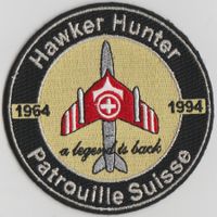 Hawker Hunter PS  Flying Legende 1964-1994 Stoff.