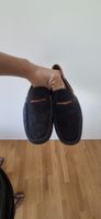 Navyboot Loafer Herren Wildleder blau Grösse 42