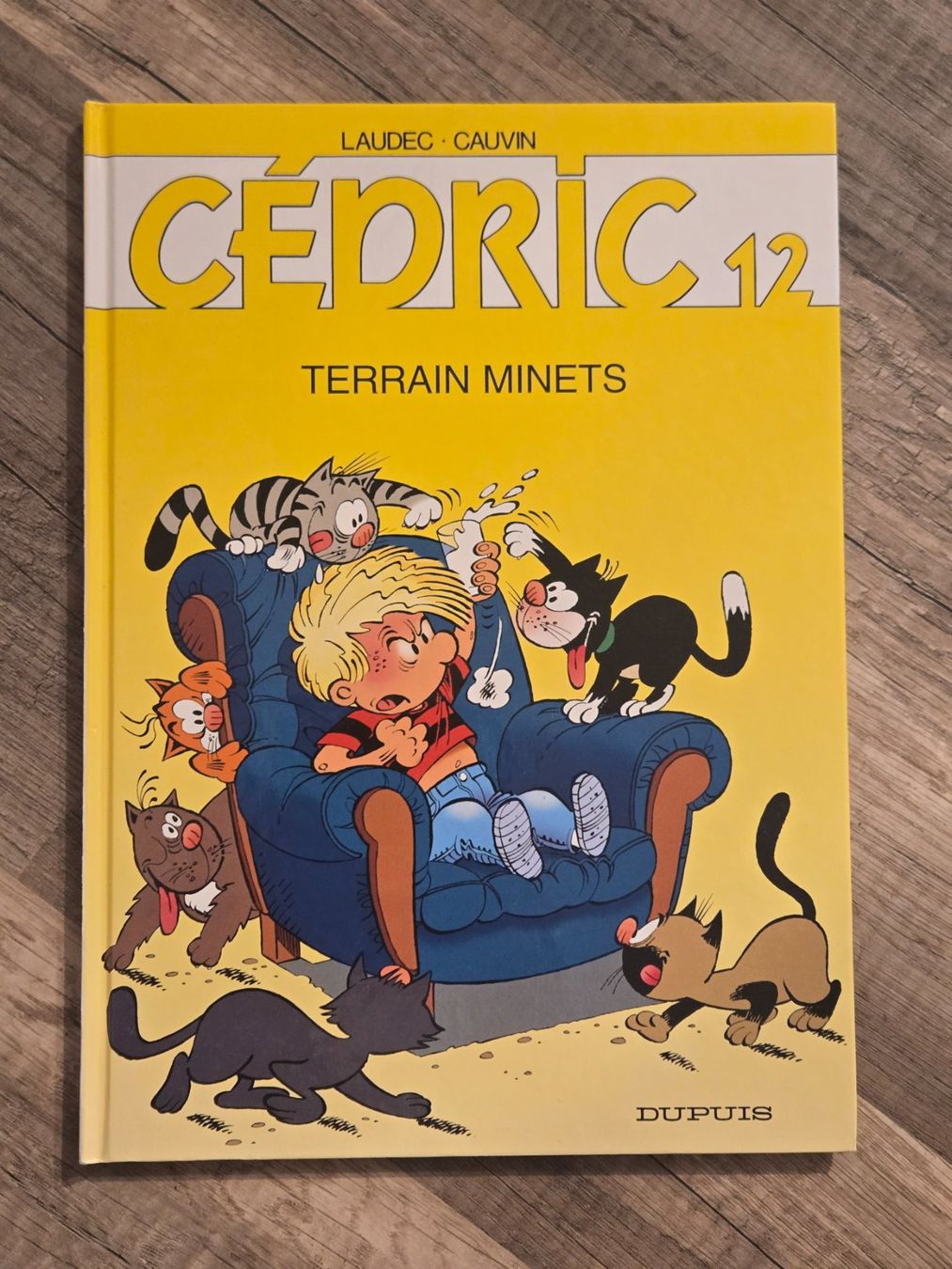 Fumetti: Cédric N°12 - Terrain minets - EO coté – Usato da Crémines venduto da Blakedrake