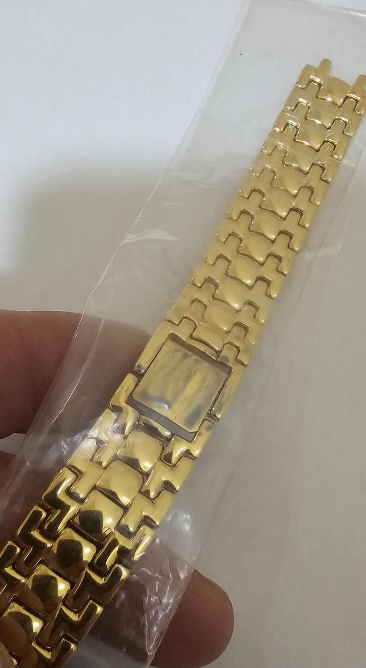 Orologi: Bracelet de montre vintage doré – Usato da Genève venduto da Fresko01 2