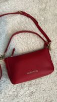 Valentino Handtasche rot Schultertasche neuwertig