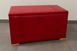 Box de rangement rouge vintage/pop - Style unique!