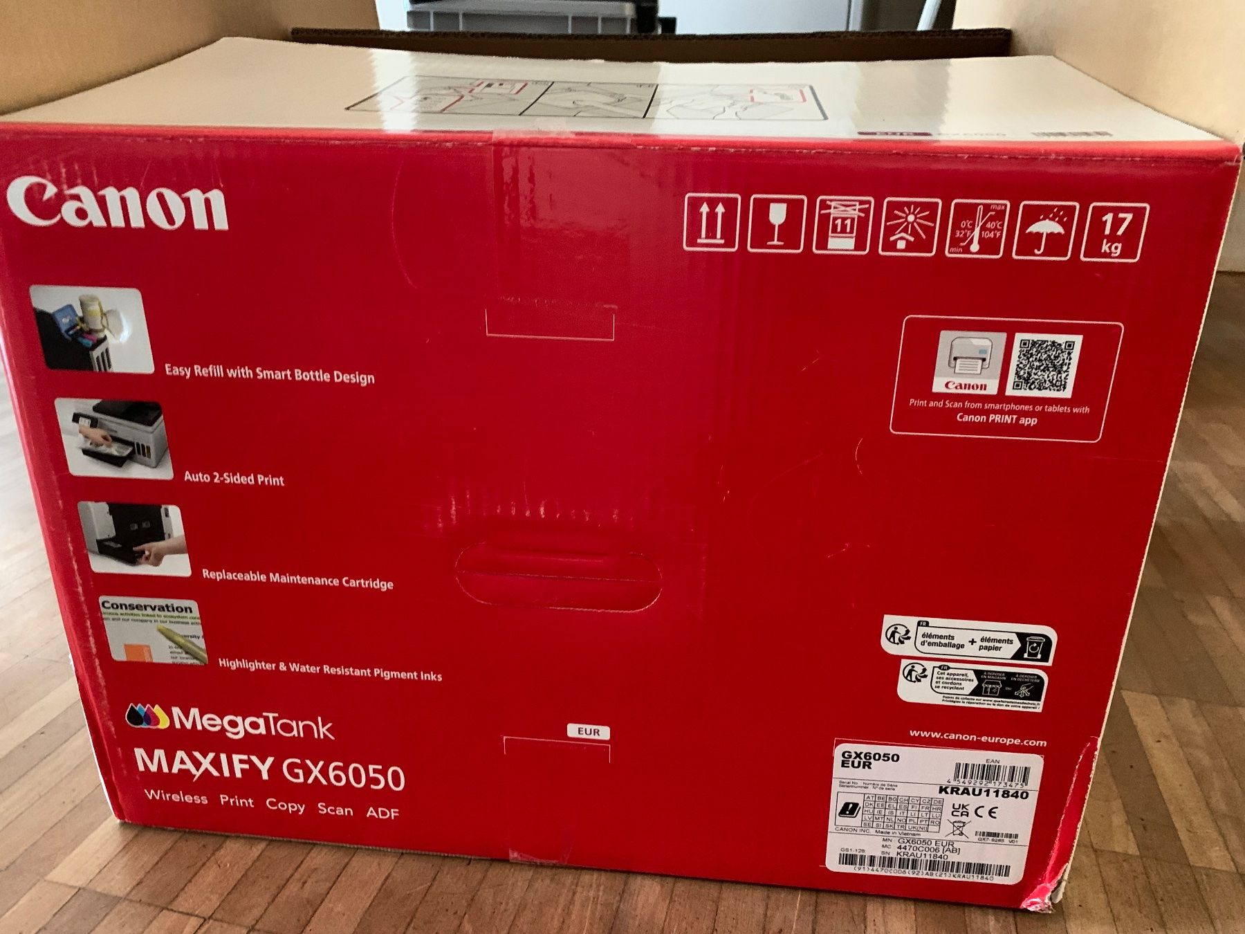 Canon Stampanti: Canon Maxify GX7050 Tintenstrahl Multifunktionsdrucker – Usato da Au ZH venduto da Clio72 7