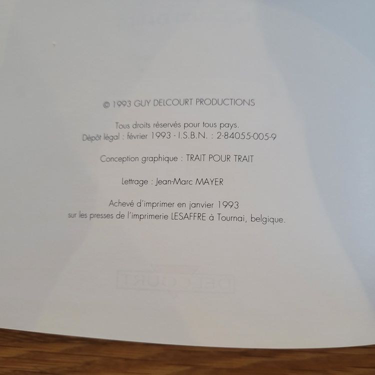 BD EO Forte Cote La Nef Des Fous Tome 1 Eauxfolles (D #39 occasion) à Biel