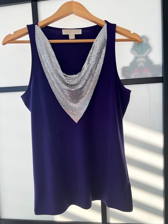 Michael Kors Camicette: Michael kors Top Bluse gr.S violett – Usato da Rünenberg venduto da Alina_malina 1
