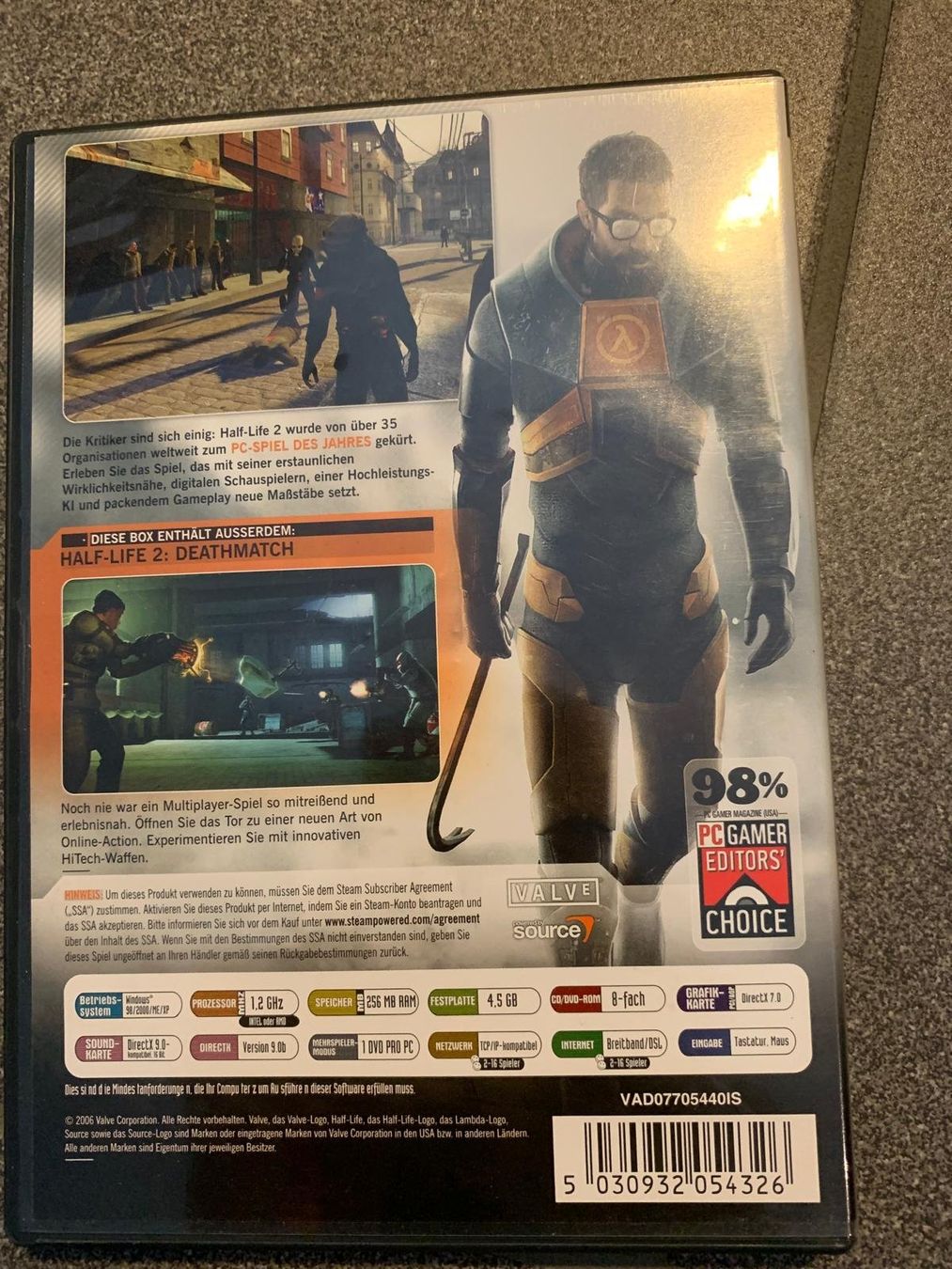 Giochi: Half-Life 2 PC DVD-ROM – Usato da Wangen SZ venduto da foley 1
