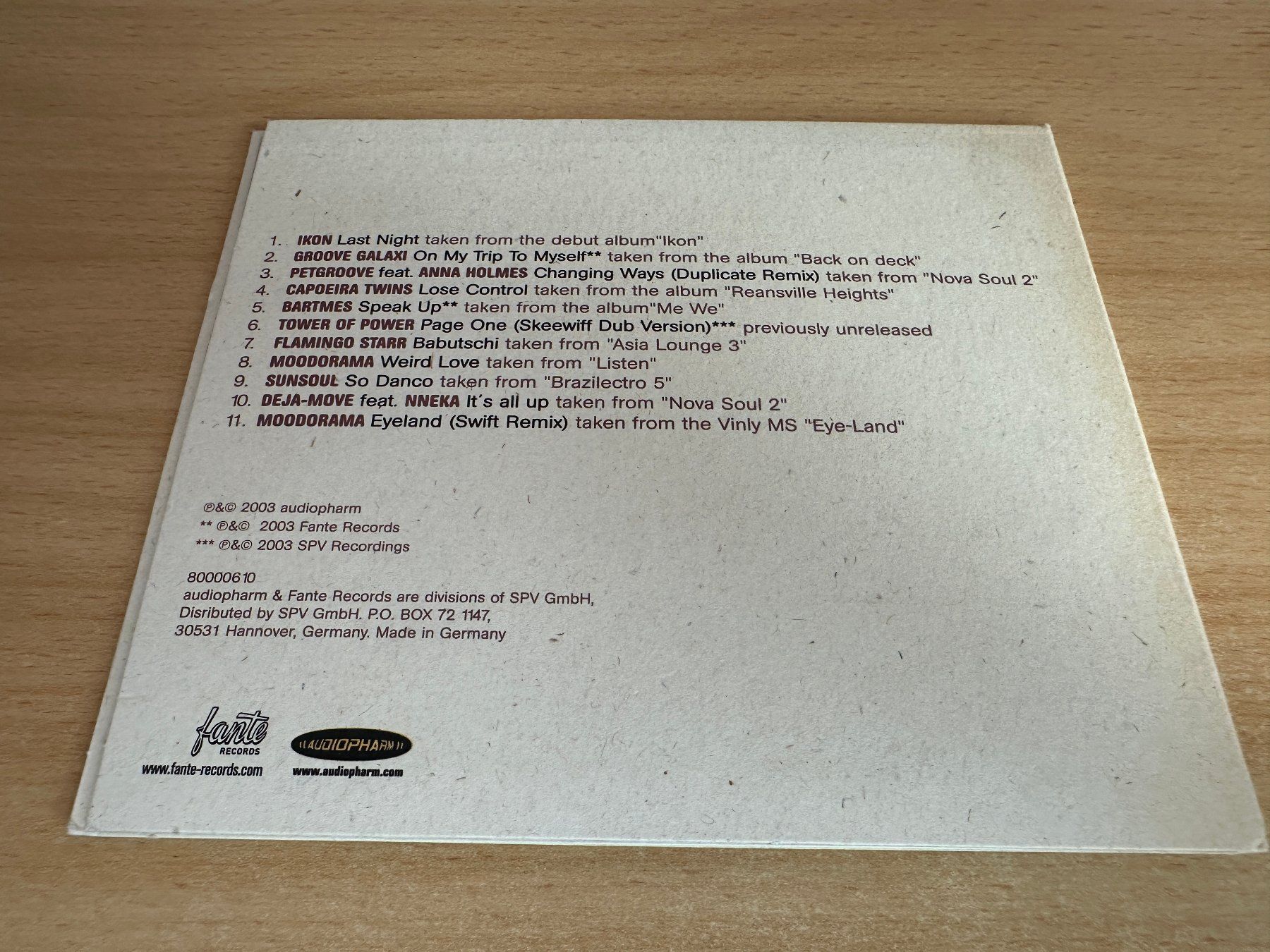 CD: Various – Welcome To Audiopharm – Usato da Rikon im Tösstal venduto da Alpenmutz 1
