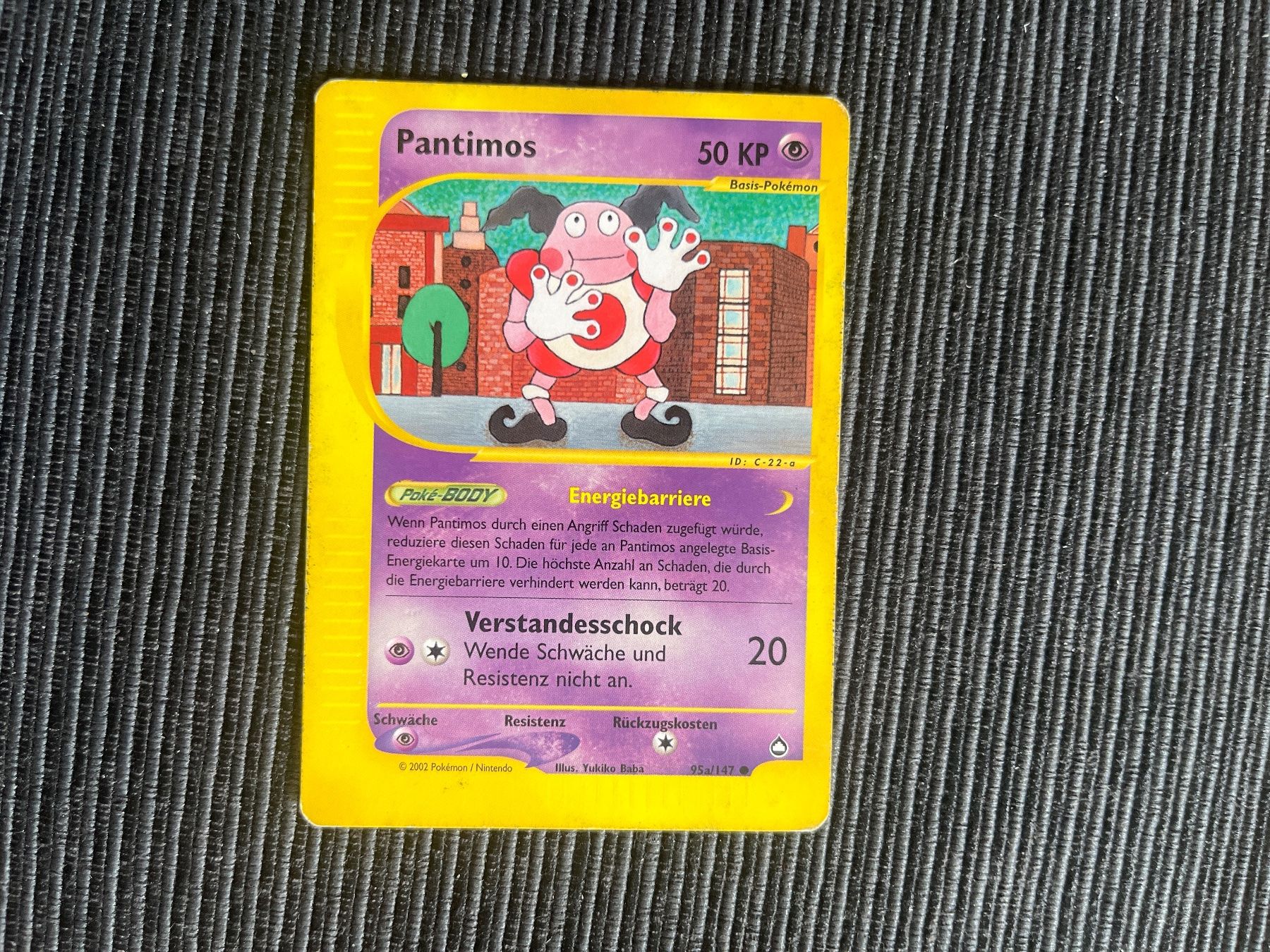 Pokémon Carte collezionabili: Pokemon Pantimos Aquapolis deutsch – Usato da Wabern venduto da Collectfun
