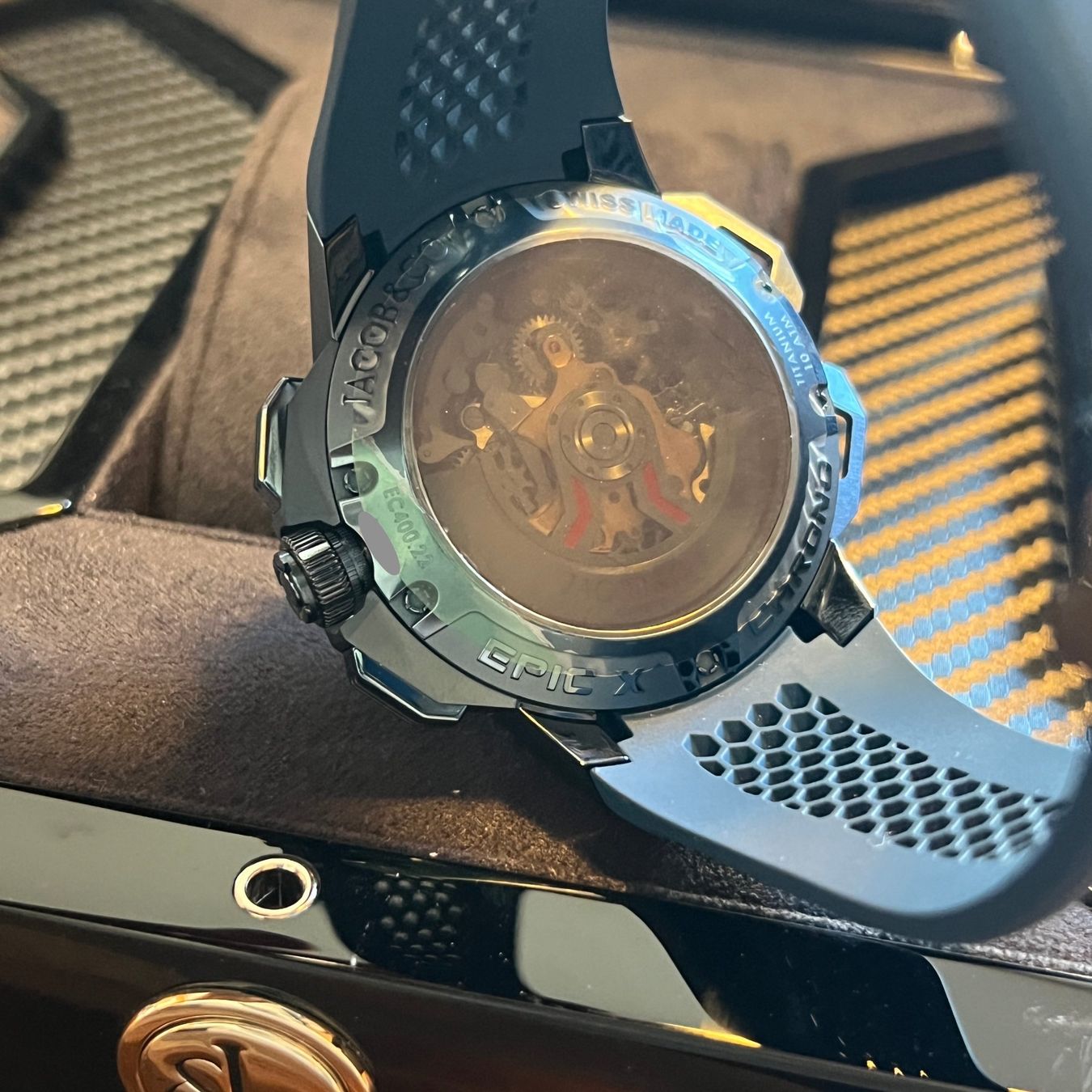 Orologi: FLASH SALE Jacob & Co Epic X Chrono 43mm Full Set – Usato da Carouge GE venduto da Watchaser 4