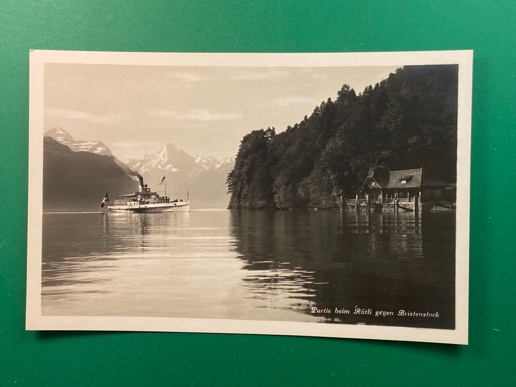 Cartoline postali: Rütli gegen Bristenstock – Usato da Steg VS venduto da danwer74