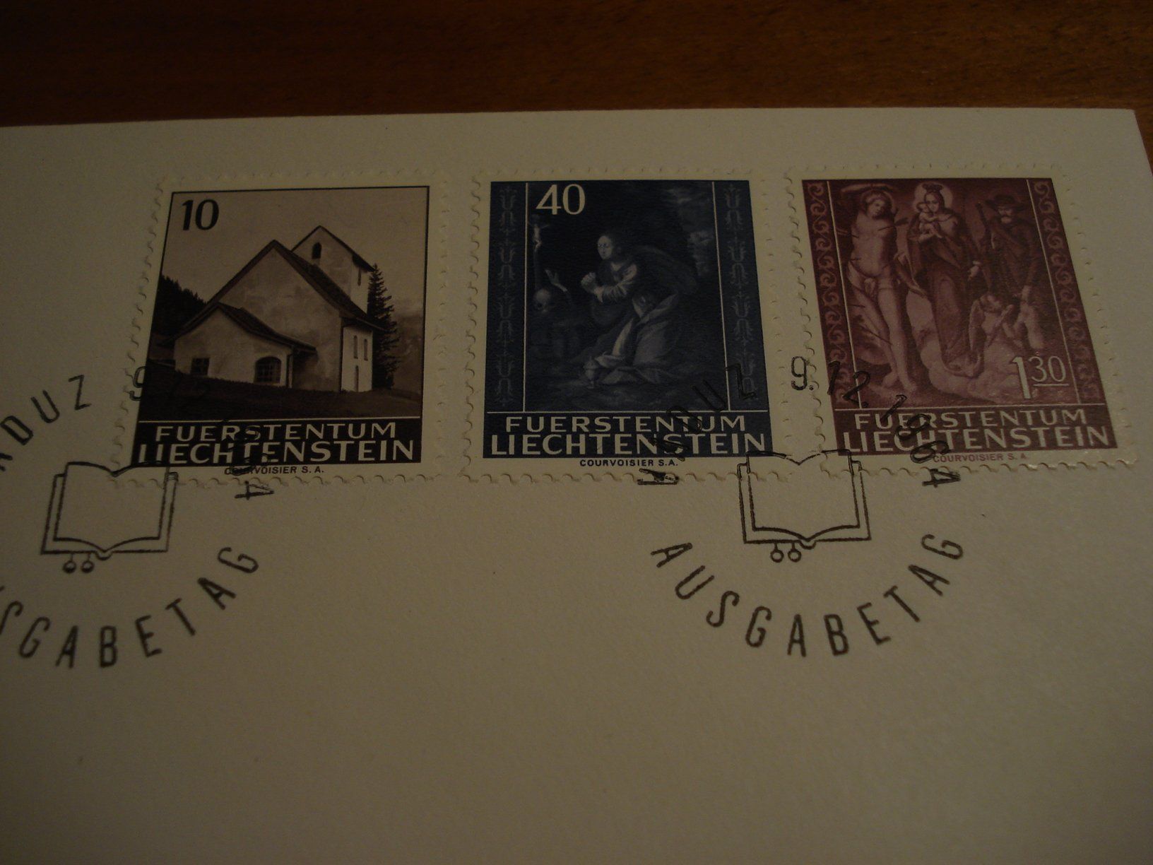 Tutti i francobolli: Liechtenstein Set FDC um 1964 – Usato da Niederwil AG venduto da morostahu