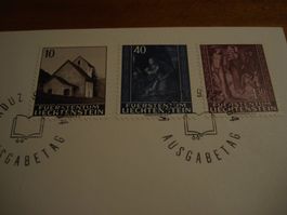 Liechtenstein Set FDC um 1964