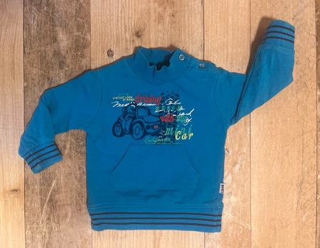 Kinder-Pullover, Gr. 68, By Wanex, Türkis