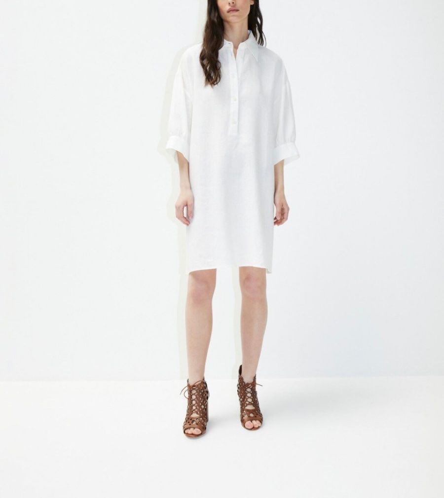 Sisley Kleider: Robe tunique 100% lin Sisley, comme neuve taille S – Gebraucht aus Courroux von Yermakova 1