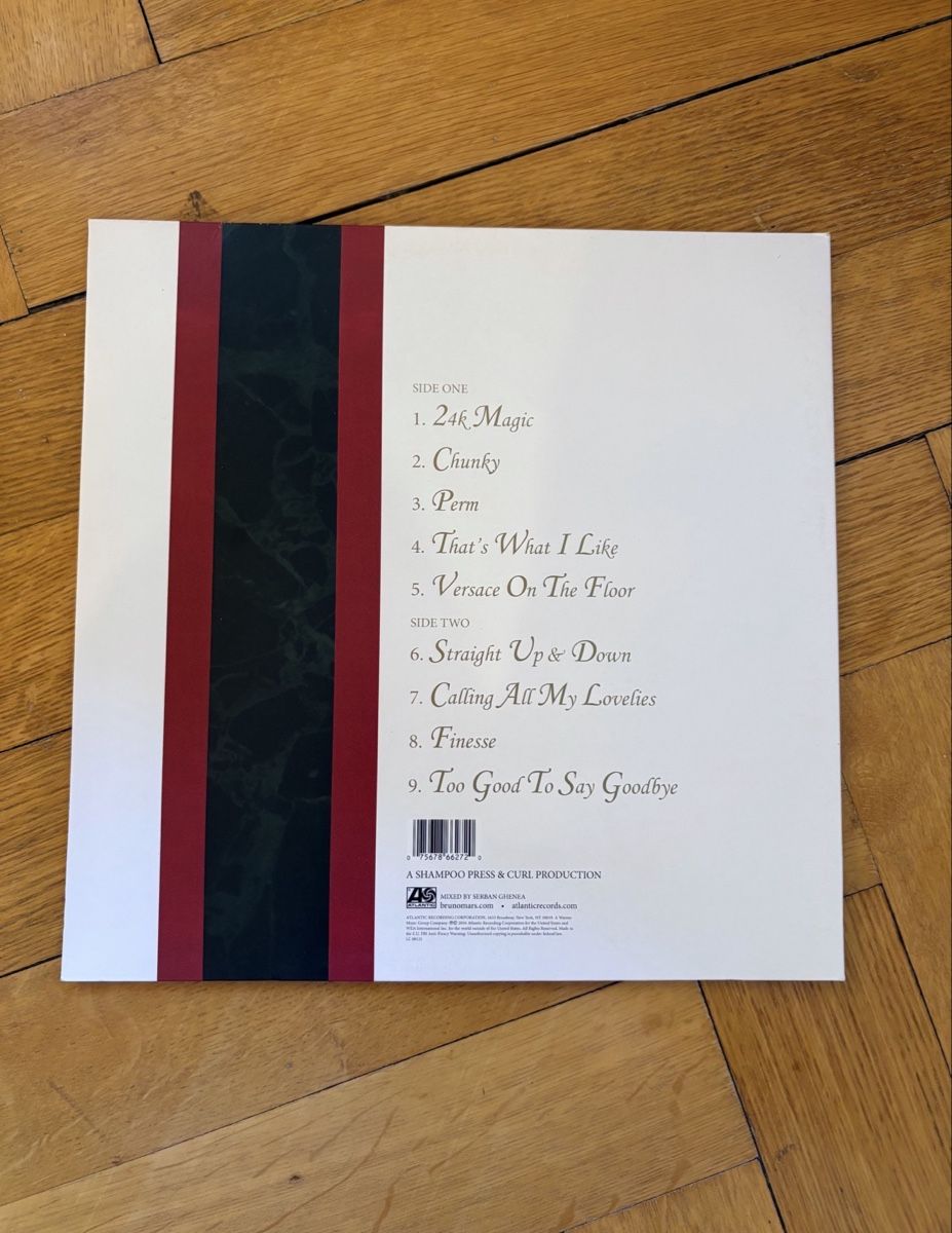 Schallplatten: Bruno Mars 24K Magic Record – Gebraucht aus St. Gallen von KatieEugster 2