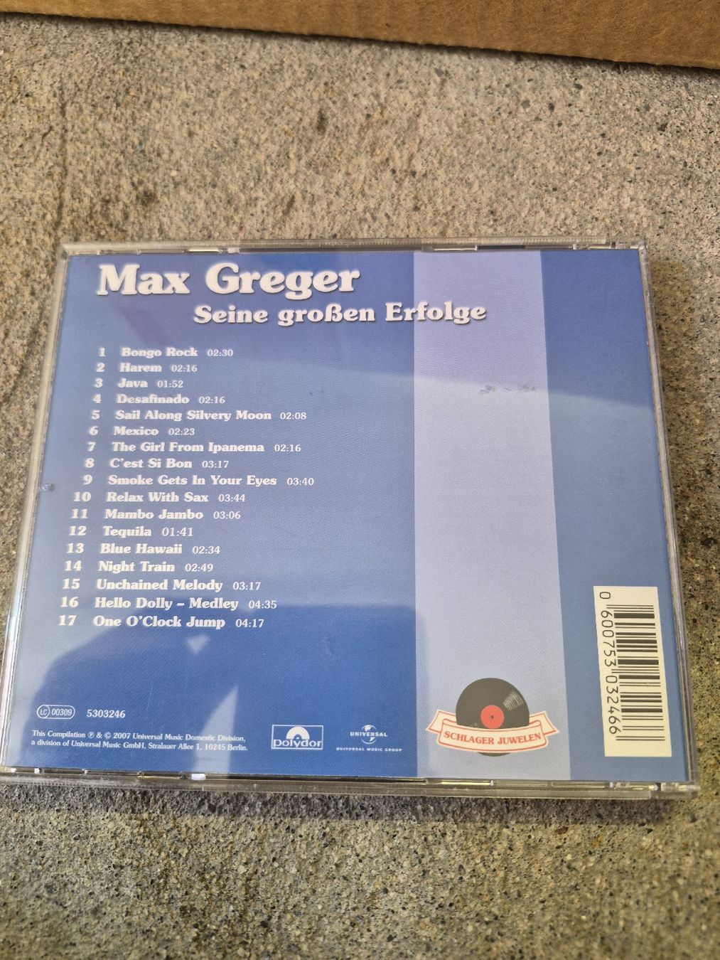 CD: Max Gregor seine grossen Erfolge CD – Usato da Oberegg venduto da kev_58s7 1