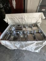 11 x GN Behälter 1/4-65 Edelstahl B.PRO