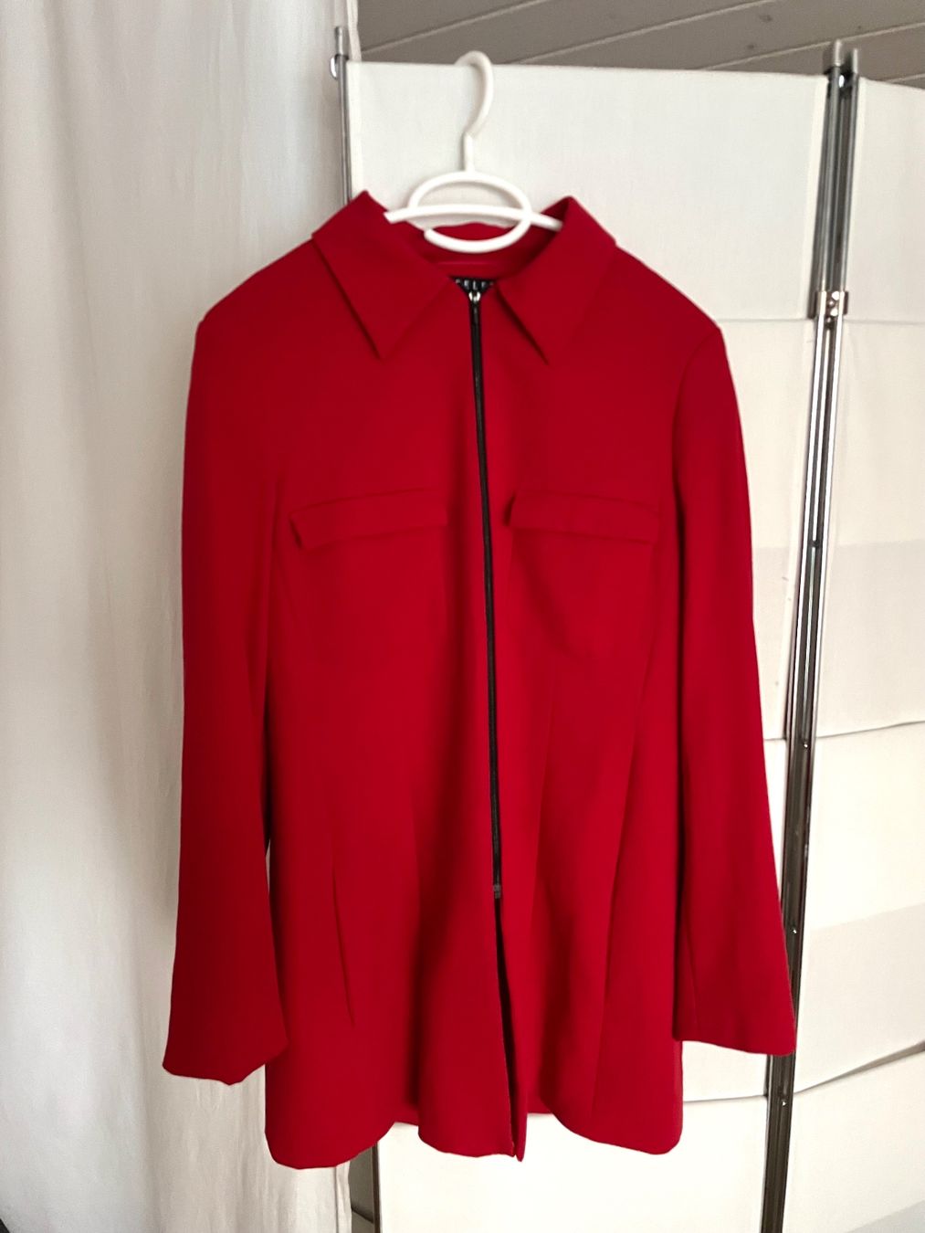 Giacche: ALLES RAUS Roter Blazer – Usato da Kloten venduto da simones.thriftshop