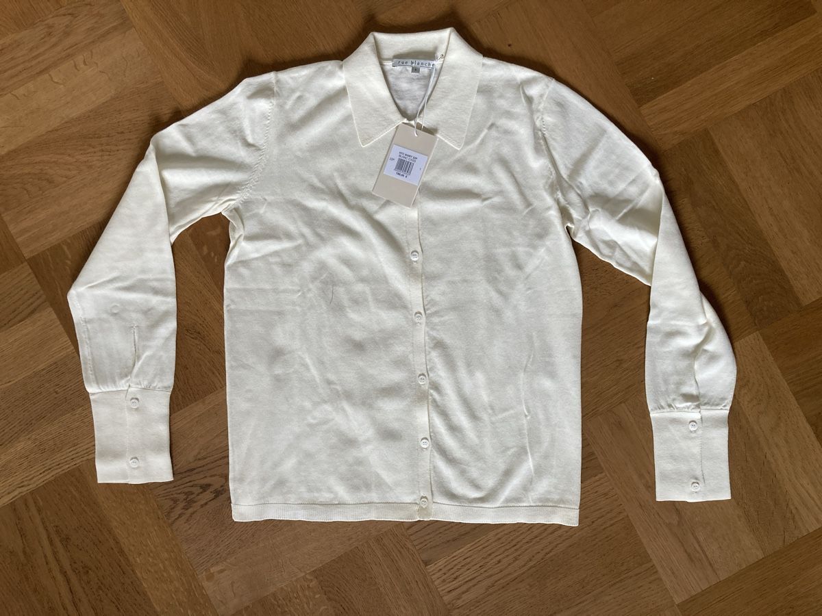 Maglioni & Felpe: Rue Blanche Pullover weiss S 34 neu – Nuovo (secondo la descrizione) da Bern venduto da nelke08