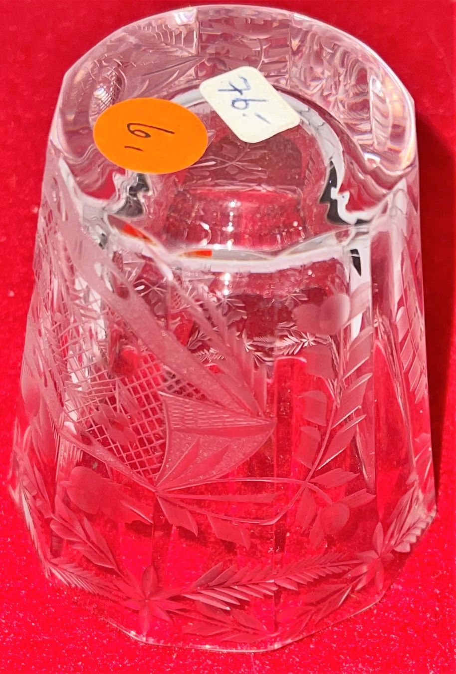 Bicchieri: Trinkglas mit 12 Ecken aus Kristallglas – Nuovo (secondo la descrizione) da Lutzenberg venduto da Truhe 2