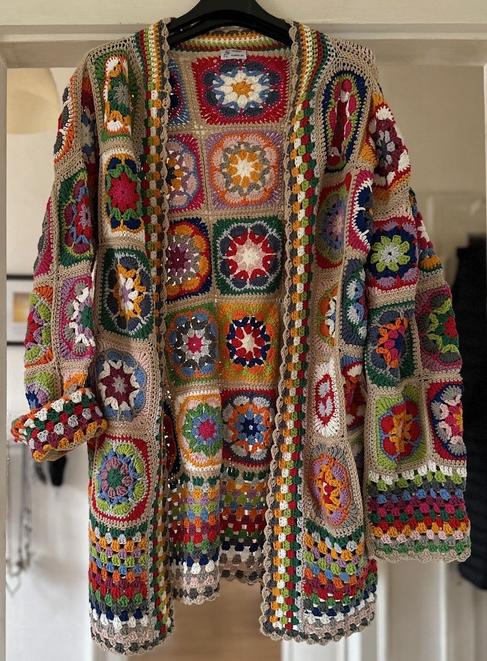 Jacken: VESTE GRANNY STYLE HANDMADE! M PIÈCE UNIQUE! – Neu und originalverpackt aus Locarno von NicoNion