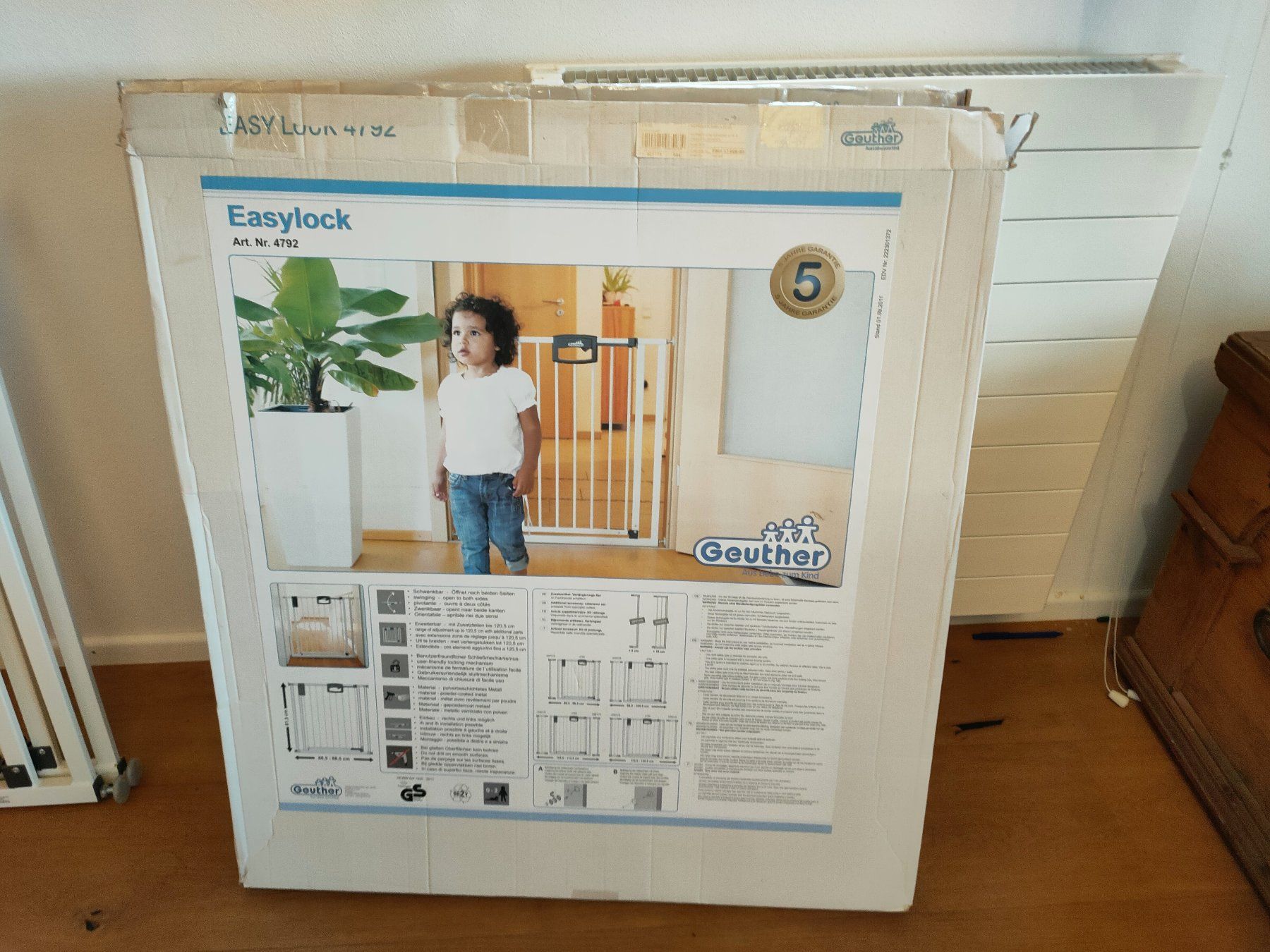 Altro: 2 x Geuther Easylock Absperrgitter Nr. 4792 – Usato da Dörflingen venduto da esw_7bd9 1