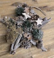 Türkranz Stern Weihnachten