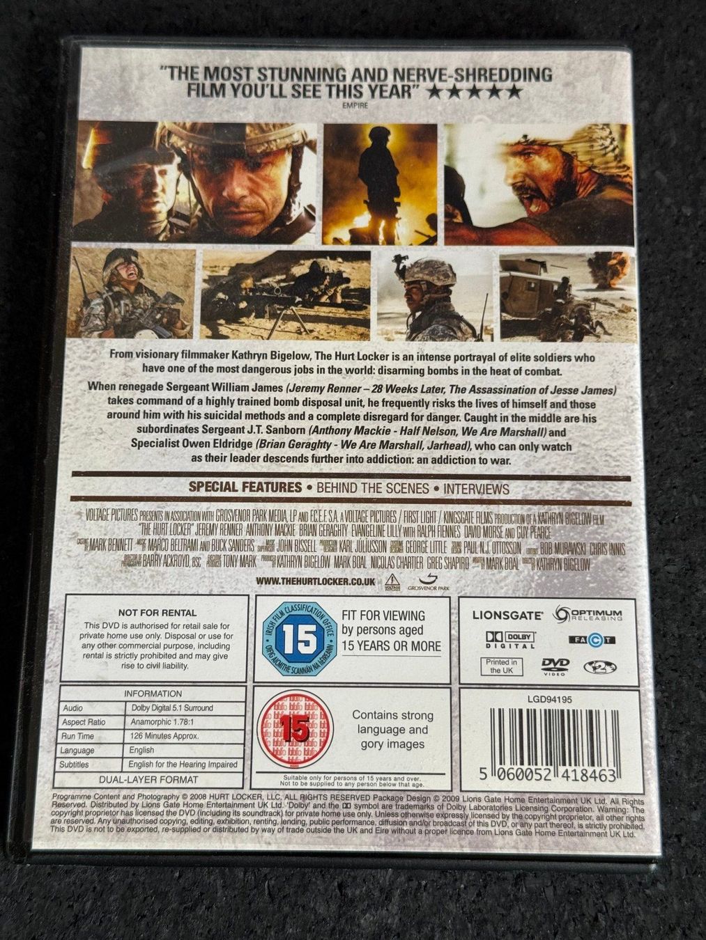 Tutti i DVDs: The Hurt Locker DVD EN – Usato da Fribourg venduto da tschjoly 1