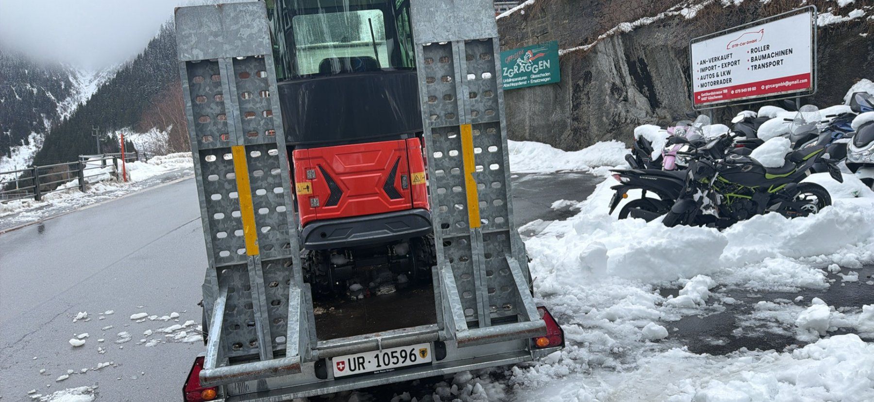 Escavatori: MINI BAGGER TL18 MIT KUBOTA MOTOR NEU – Usato da Meien venduto da GSXR997 7