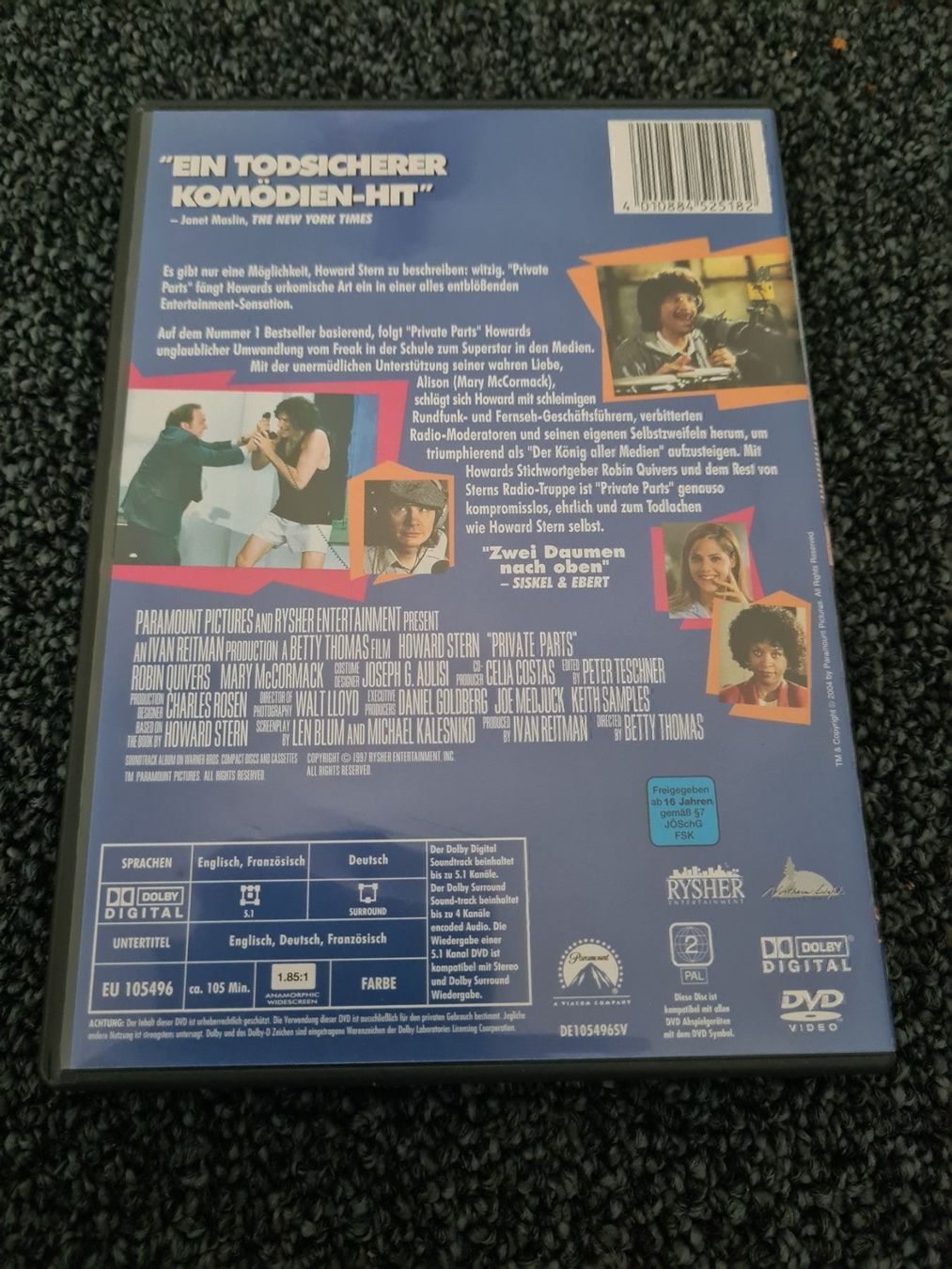 Tutti i DVDs: PRIVATE PARTS(8331) – Usato da Ruswil venduto da Ruck.Zuck. 1