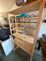 IKEA IVAR Regal mit Flaschenablagen