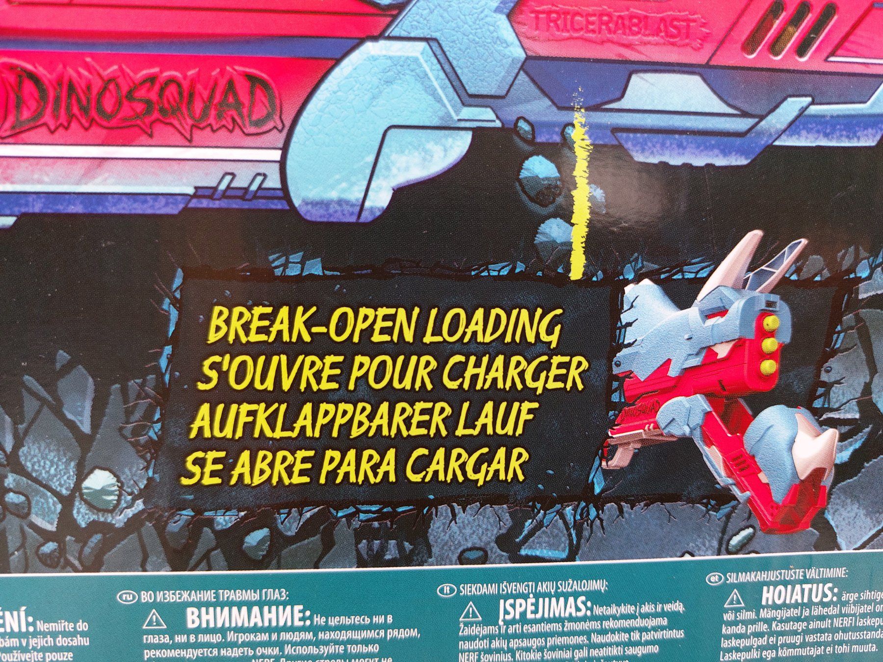 Nerf Giocattoli: NERF DINOSQUAD Tricera-Blast NEU – Nuovo e nell'imballaggio originale da St.Gallen venduto da TinasBauundSpiel 4