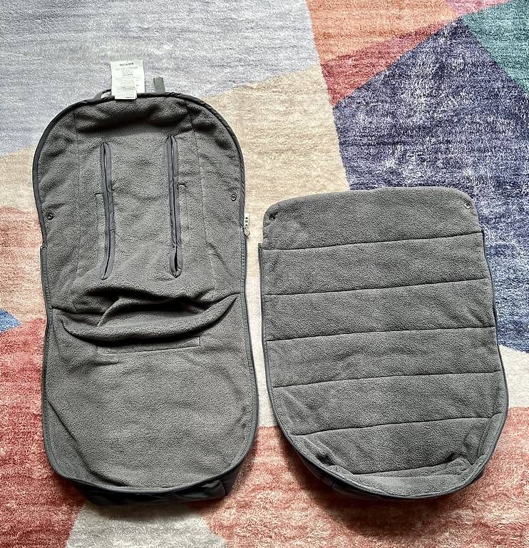 Mclaren Sacs de couchage: FussSack MACLaren hellgrau mit Fliess gefüttert – D'occasion à Gattikon par AnnettFloh 1