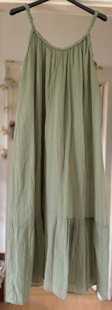 LONGUE ROBE EN COTON! M SOLDES DE FIN DE SAISON