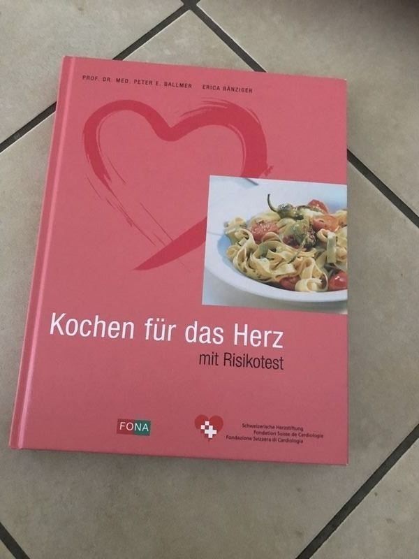 Libri: Kochen für das Herz mit Risikotest – Nuovo (secondo la descrizione) da Bergdietikon venduto da book-4-you