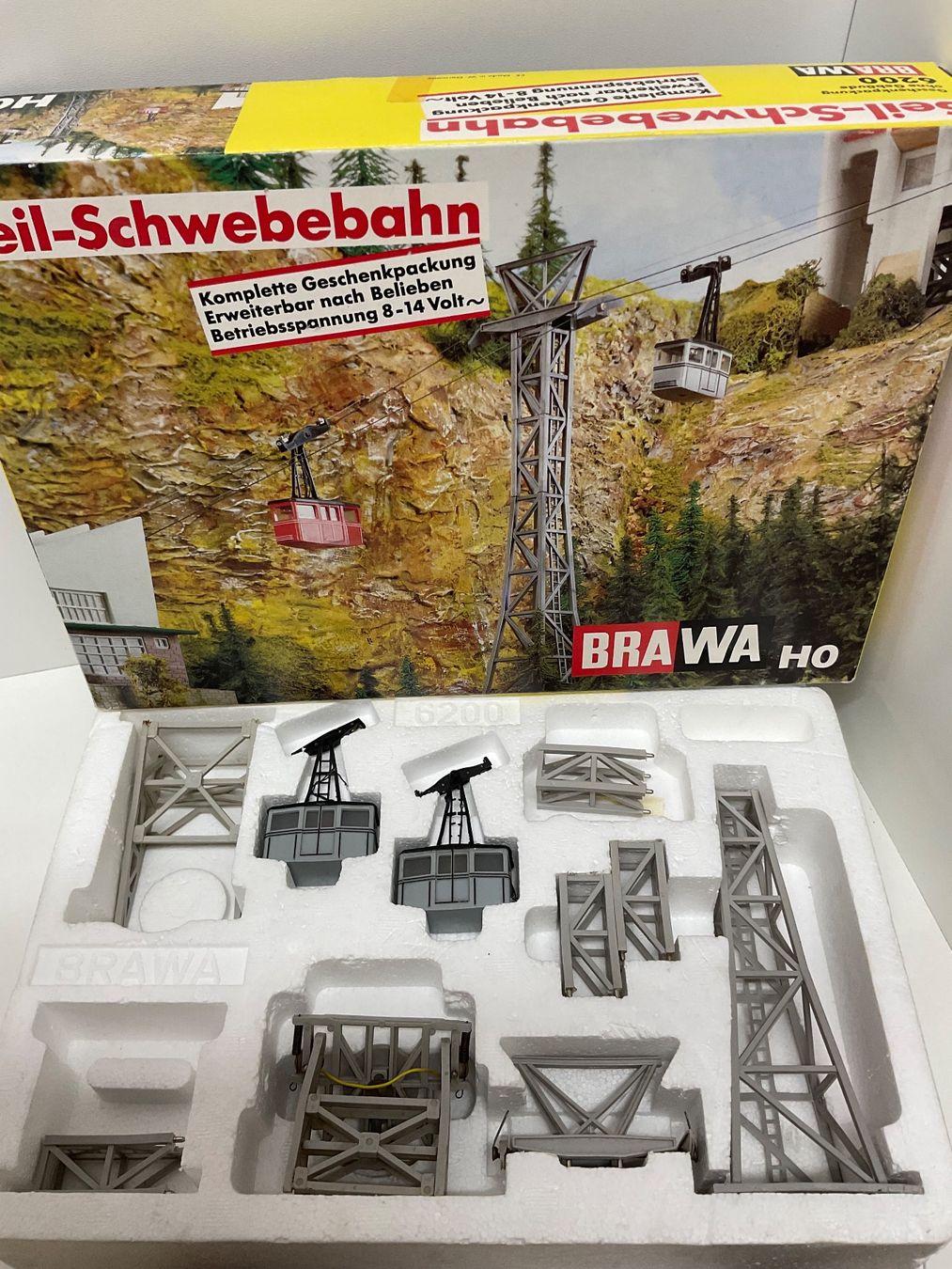 Brawa Modellini di ferrovie: Brawa Set 6200, Unkomplett, mit zwei Stationen, Bespielt – Usato da Chur venduto da Chur75 1